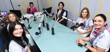 Anestesistas Solidárias visitam a Folha para divulgar campanha de arrecadação para a ONG Casa Rosa