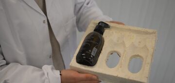 Material à base de cogumelos supera o plástico nas embalagens de startup belga