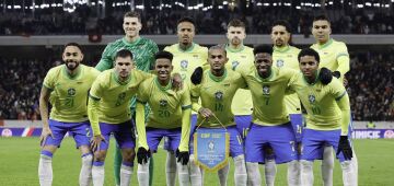 Seleção brasileira termina 2025 em quinto no ranking da Fifa; Espanha lidera