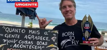 Bicampeão de asa-delta morre ao cair de parapente no Rio
