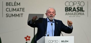 Mundo 'não comporta mais' o modelo baseado no uso intensivo das energias fósseis, diz Lula em Belém