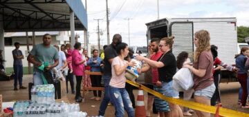 Médicos e psicólogos do SUS atendem vítimas do tornado no Paraná