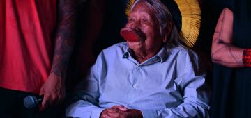 Cacique Raoni: 'Vou puxar a orelha' de Lula por exploração de petróleo