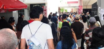 Enem 2025: portões da Unicap se abrem e primeiros participantes entram para aplicação de prova