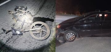 Goiana: motociclista morre e garupa fica ferido em colisão com carro na BR-101