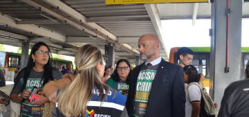 CTM, MPPE e SJDH lançam campanha contra o racismo no transporte público