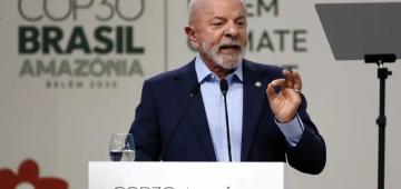 Gastar em armas duas vezes o destinado ao clima é pavimentar apocalipse climático, diz Lula
