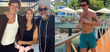 De férias na casa de Ivete Sangalo, Shawn Mendes vira figurinha fácil em Salvador