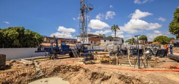 Compesa inicia perfuração de novo poço em Paulista