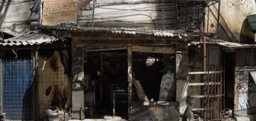 Recife: incêndio atinge estabelecimento comercial no bairro da Boa Vista; local é destruído