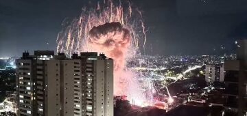 Explosão de galpão com fogos de artifício mata uma pessoa em São Paulo