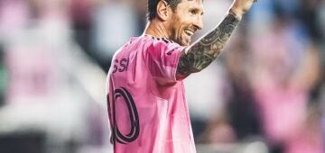 Messi iguala recorde de Puskás em noite de gala e leva Inter Miami à final de Conferência