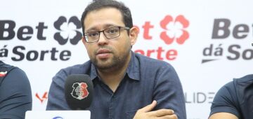 "Improvável", diz CEO do Santa Cruz sobre chegadas de João Paulo e Gilberto