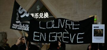 Museu do Louvre reabre parcialmente, apesar da greve