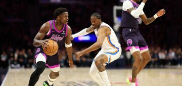 Timberwolves impõem 3ª derrota ao Thunder com show de Edwards; Knicks perdem após conquista