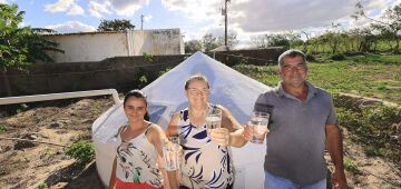 Organização entrega mais de 3 mil cisternas para famílias do Semiárido pernambucano