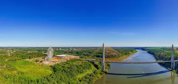 Inaugurada segunda ponte de ligação entre Brasil e Paraguai 