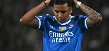 Rodrygo chega ao maior jejum da história do Real Madrid para um atacante