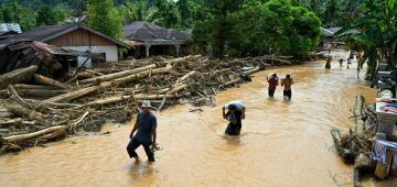 Inundações na Ásia provocaram mais de 1.500 mortes