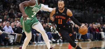 Celtics resistem à reação dos Knicks e garantem vitória na revanche da semi do Leste na NBA