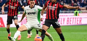 Milan tropeça com Sassuolo e fica com liderança em risco