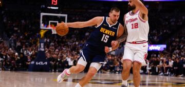 Nikola Jokic vence duelo com Alperen Sengun e Nuggets batem Rockets na prorrogação pela NBA