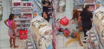 Mulher dá à luz em loja de artigos para bebês e enxoval, no centro do Recife