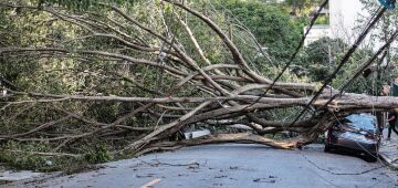 Catorze estados estão sob alerta para ventos e chuvas intensas