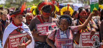 Mendes pede retomada virtual do julgamento do marco temporal