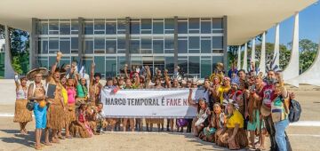 Indígenas promovem mobilização em todo o país contra marco temporal
