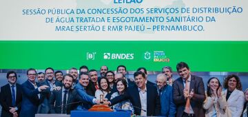 Leilão de serviços da Compesa garante R$ 4,2 bilhões em outorga