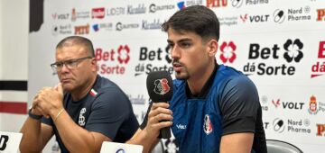 Santa Cruz: Goleiro Gabriel Souza é apresentado e destaca seus objetivos e desafios no clube