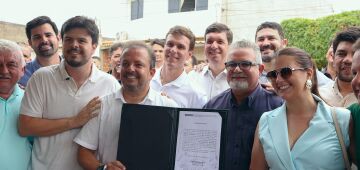 Miguel Coelho e Fernando Filho participam das celebrações dos 190 anos de Salgueiro