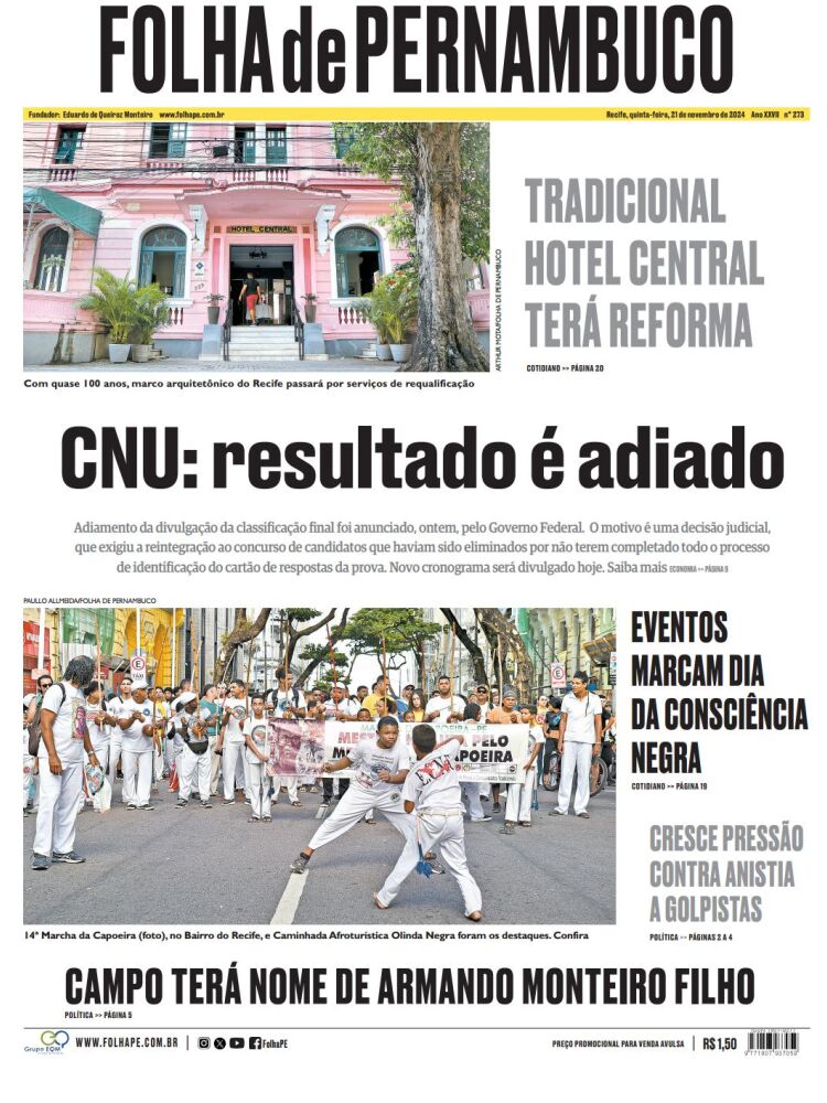 Edição Impressa 21/11/2024