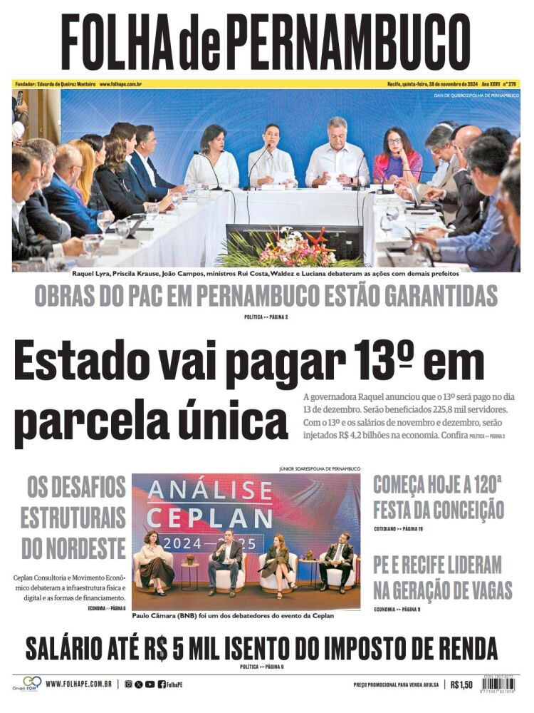 Edição Impressa 28/11/2024