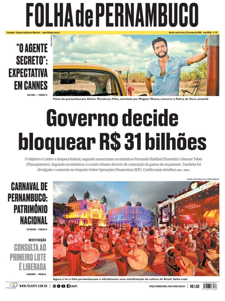 Edição Impressa 23/05/2025