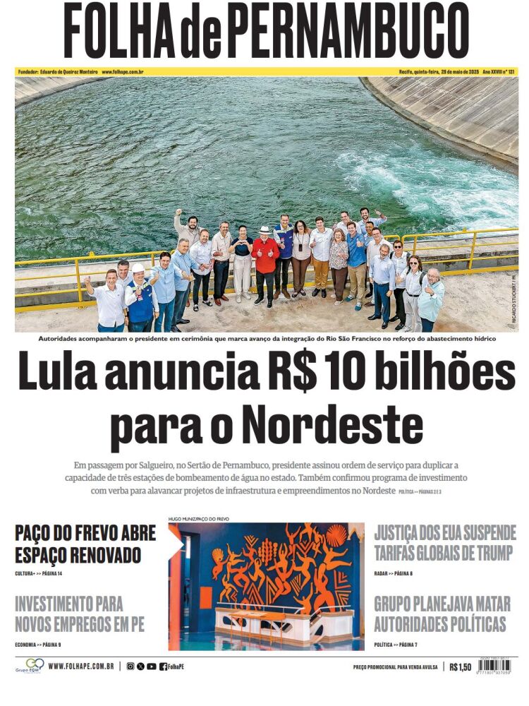 Edição Impressa 29/05/2025
