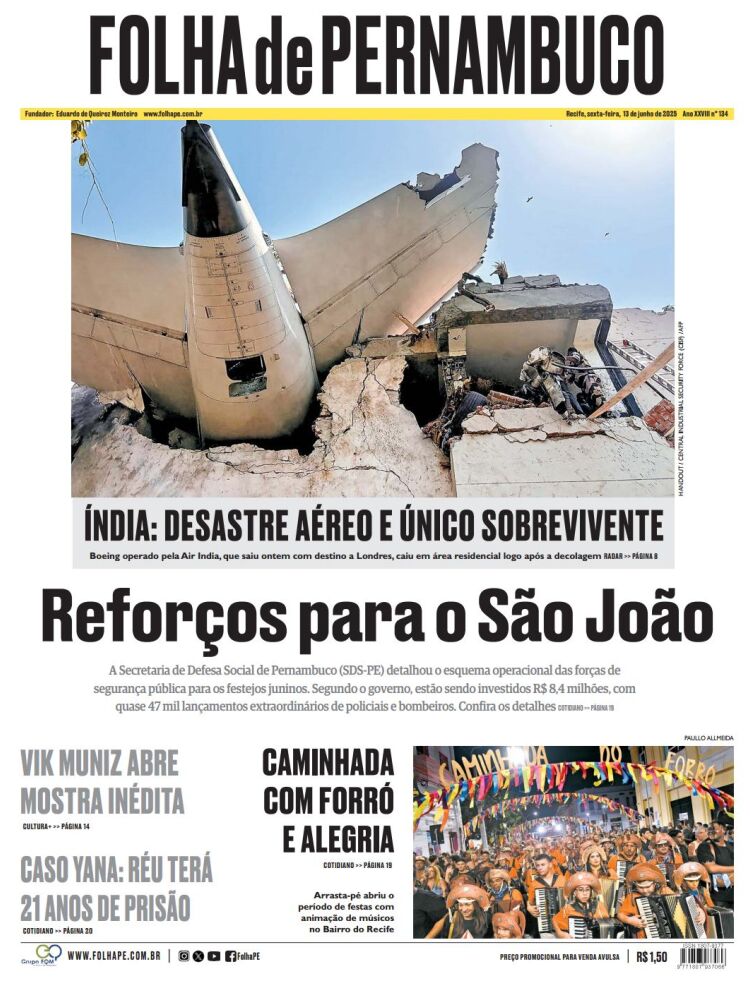 Edição Impressa 13/06/2025
