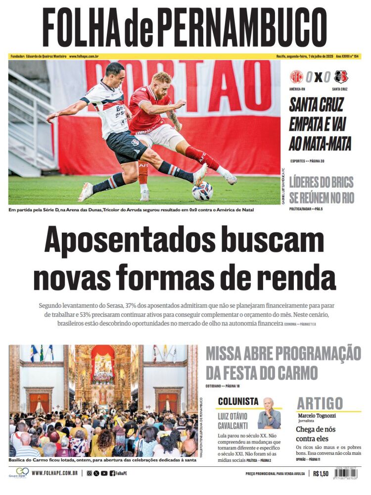 Edição Impressa 07/07/2025
