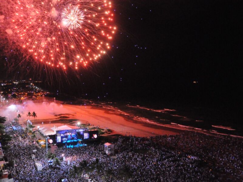 Recife terá fogos sem estampido e jogo de luzes no Réveillon