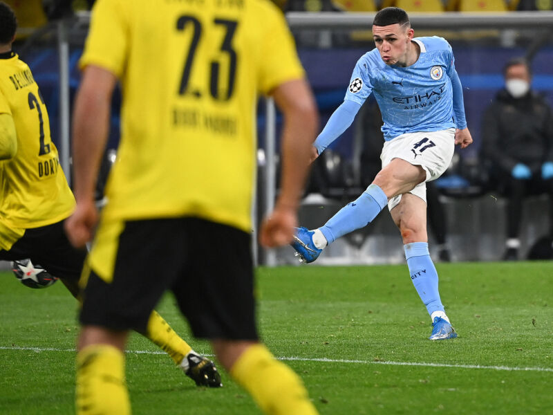 Manchester City vence Borussia Dortmund nas quartas da Champions e