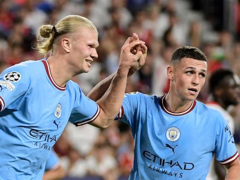 City goleia Copenhaguen com dois de Haaland e mantém 100% na Champions -  Placar - O futebol sem barreiras para você