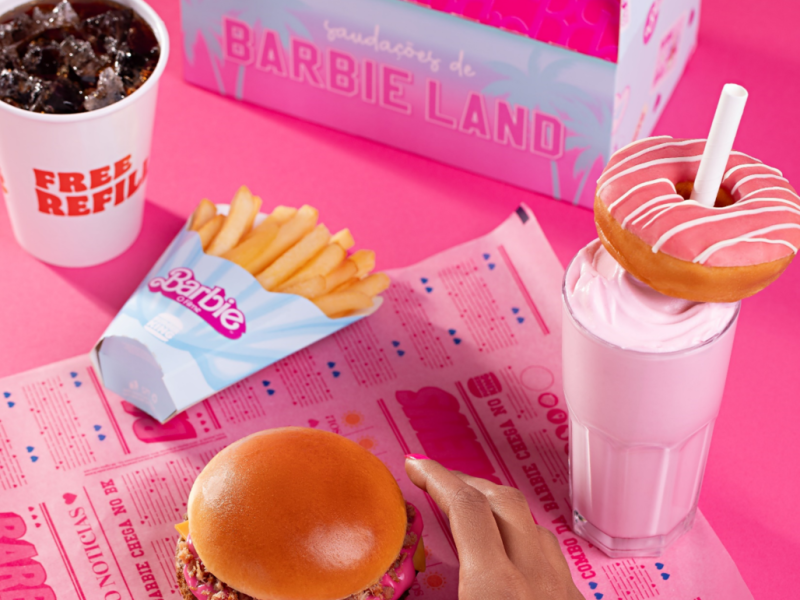 Burger King lança edição especial inspirada na boneca Barbie; confira