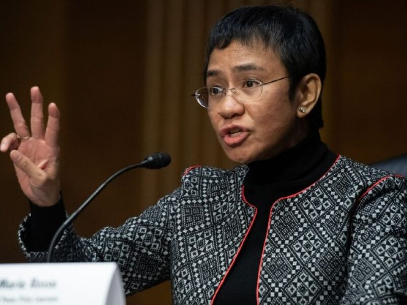 "Plataformas digitais tornaram-se armas de destruição em massa para democracia", diz Maria Ressa