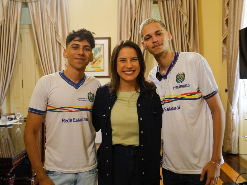 Governadora Raquel Lyra Recebe No Pal Cio Estudantes Da Rede Estadual