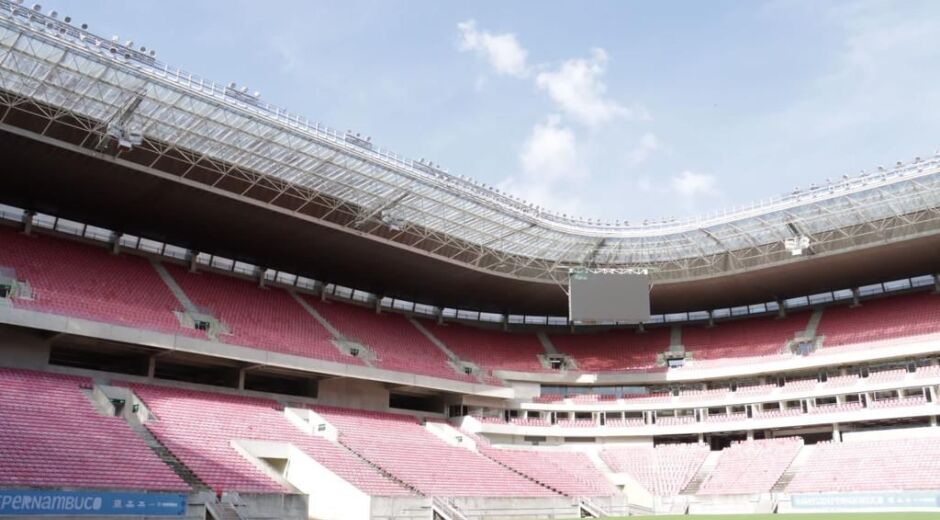 Santa Cruz anuncia jogo-treino contra o ASA-AL na Arena de Pernambuco, sem a presença da torcida