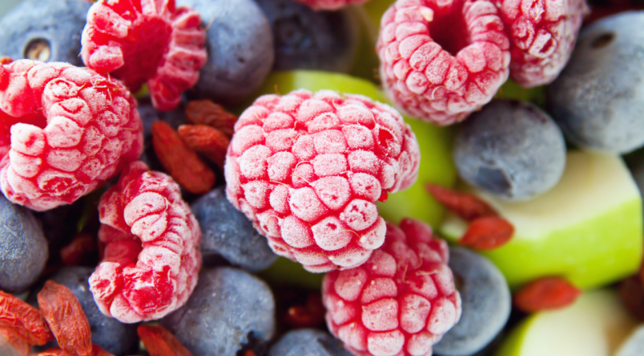 Frutas congeladas: refrescância e sabor sem culpa