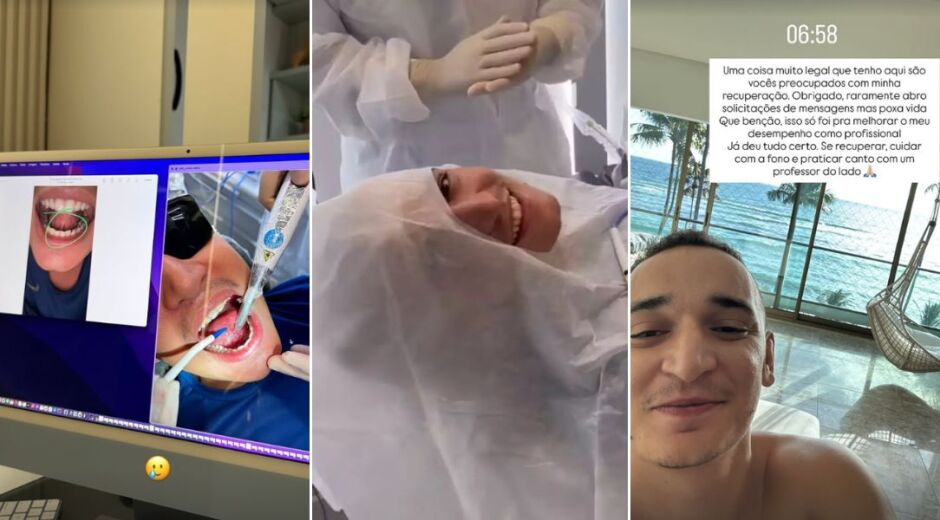 João Gomes passa por cirurgia no Recife para remover o freio da língua