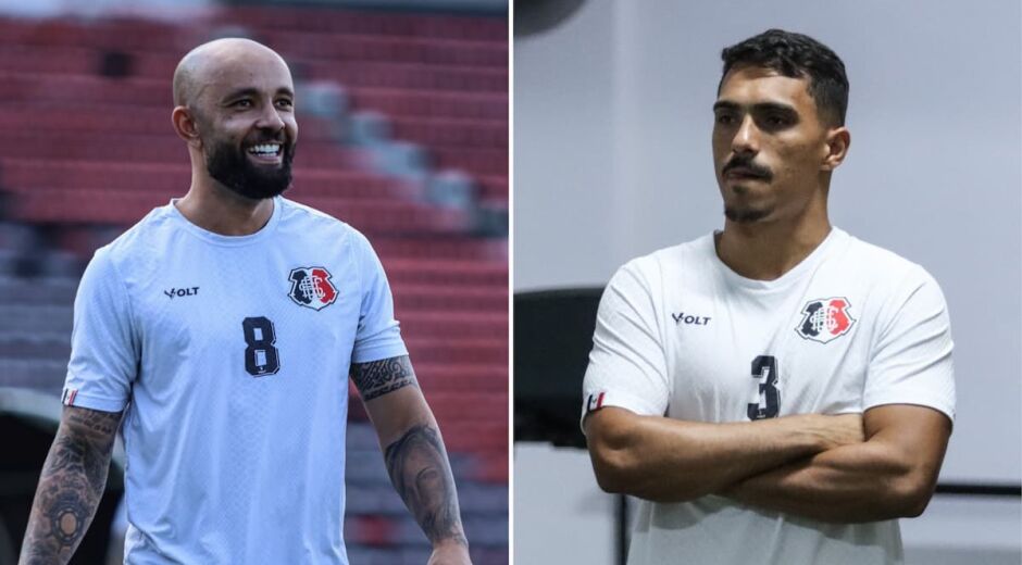 Santa Cruz avalia utilização da dupla Patrick Allan e Willian Jr 