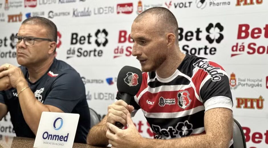 "Quero marcar meu nome", diz Ianson, novo zagueiro do Santa Cruz